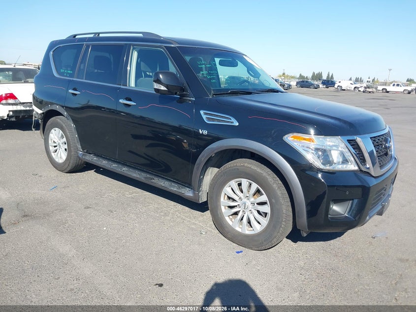 Vin: jn8ay2ncxk9586561, lot: 46797180, nissan armada sv 2019 img_1