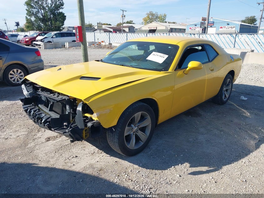 Vin: 2c3cdzag1hh501203, lot: 46797181, dodge challenger sxt 20172
