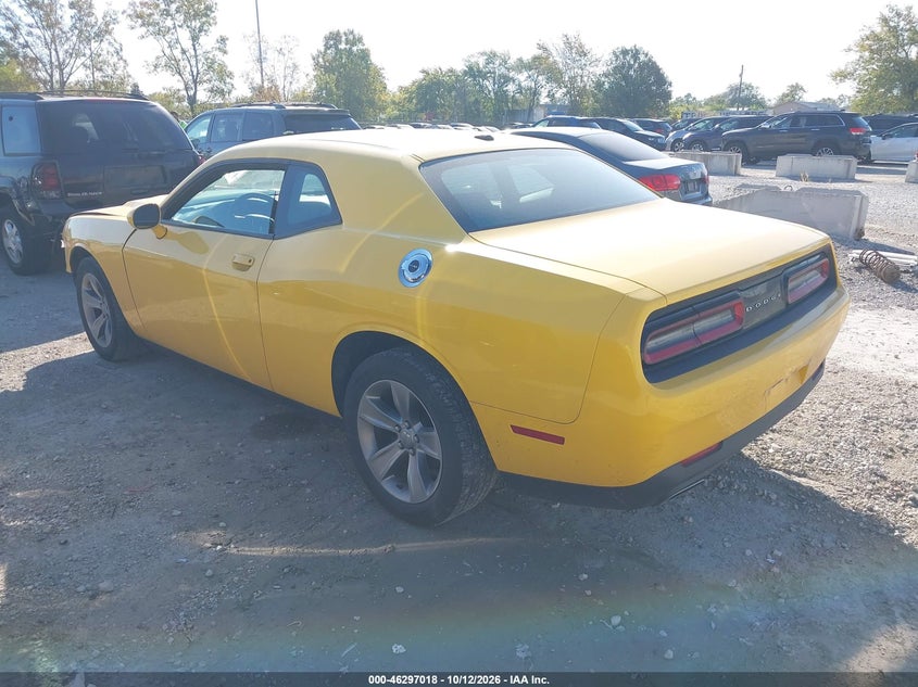 Vin: 2c3cdzag1hh501203, lot: 46797181, dodge challenger sxt 20173