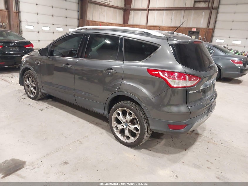 Vin: 1fmcu9j95fub82620, lot: 46797227, ford escape titanium 20153