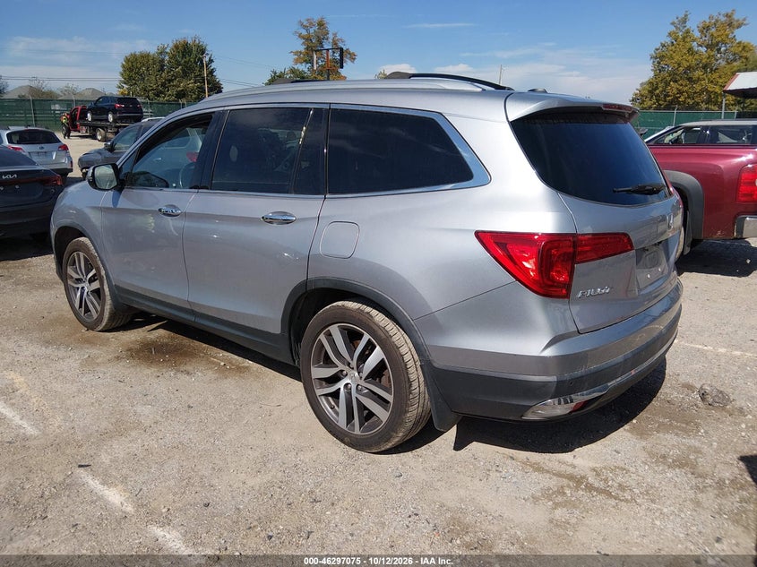 Vin: 5fnyf6h97jb039565, lot: 46797238, honda pilot touring 20183