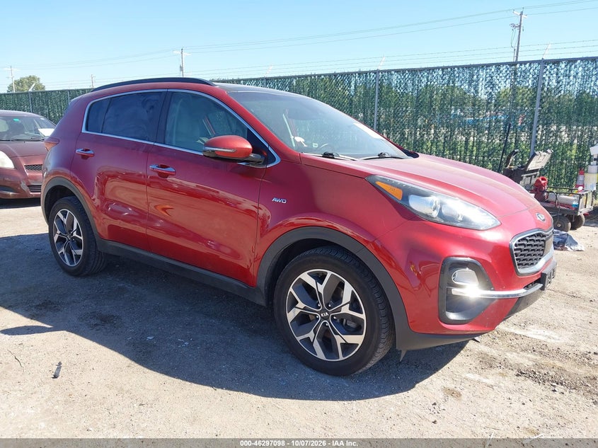 Vin: kndpncac9m7882020, lot: 46797261, kia sportage ex 2021 img_1