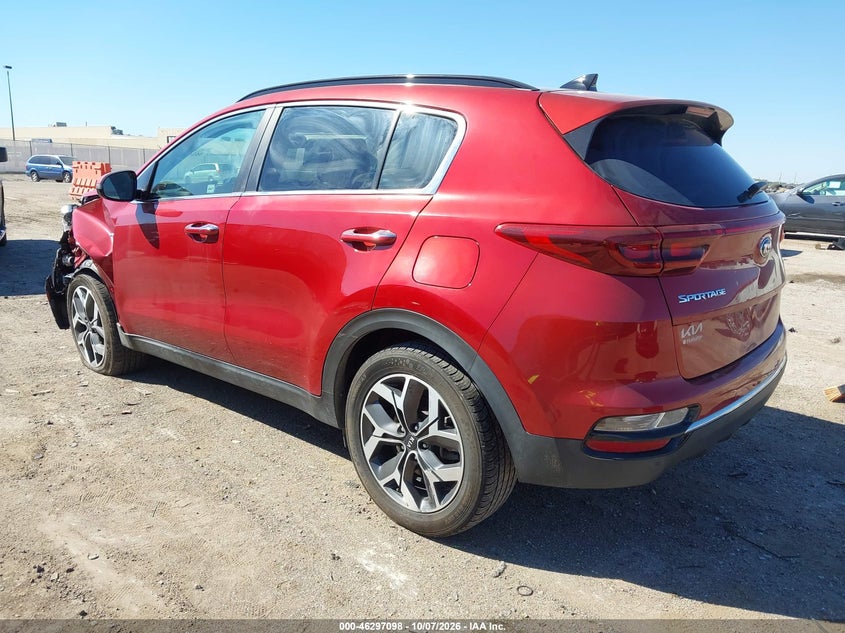 Vin: kndpncac9m7882020, lot: 46797261, kia sportage ex 20213