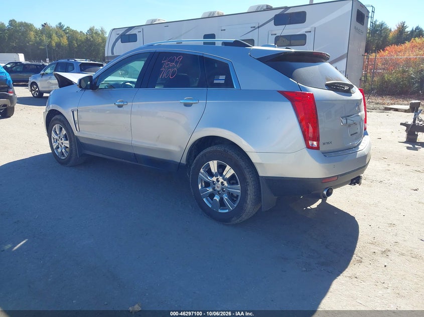 Vin: 3gyfnbe39gs579612, lot: 46797263, cadillac srx luxury collection 20163