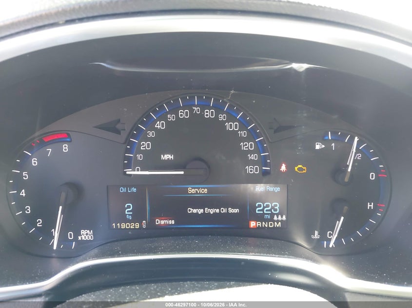 CADILLAC SRX 2016 VIN 3GYFNBE39GS579612