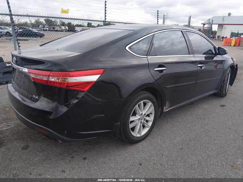 Vin: 4t1bk1eb4eu090090, lot: 46797267, toyota avalon xle premium 20144