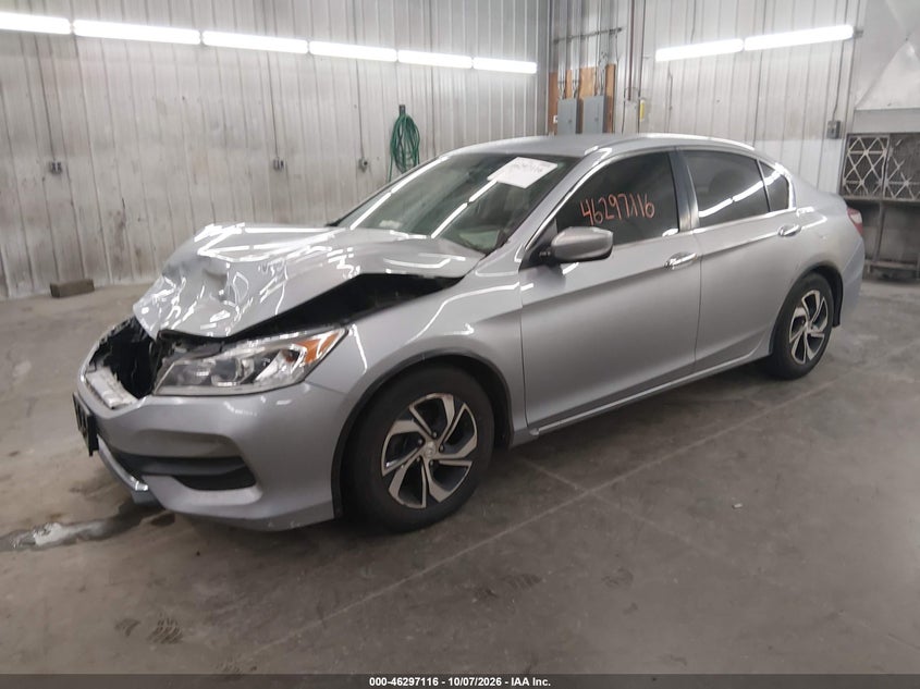Vin: 1hgcr2f35ha273023, lot: 46797279, honda accord lx 20172