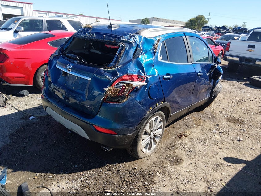 Vin: kl4cjasb5kb759937, lot: 46797280, buick encore fwd preferred 20194