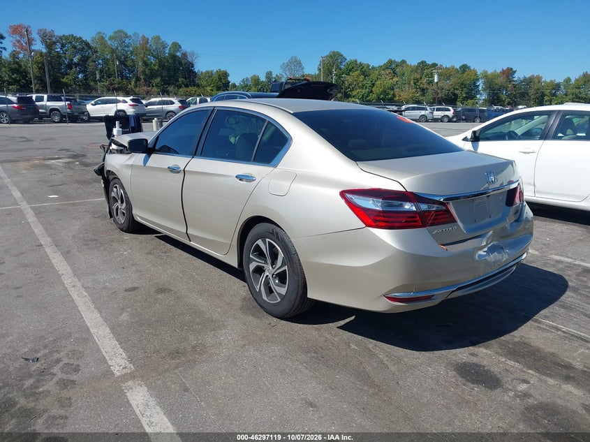 Vin: 1hgcr2f33ha049863, lot: 46797282, honda accord lx 20173