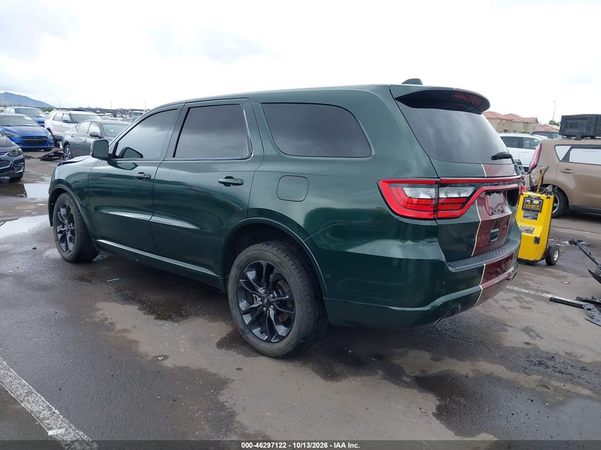 Vin: 1c4sdhct6mc877906, lot: 46797285, dodge durango r/t rwd 20213