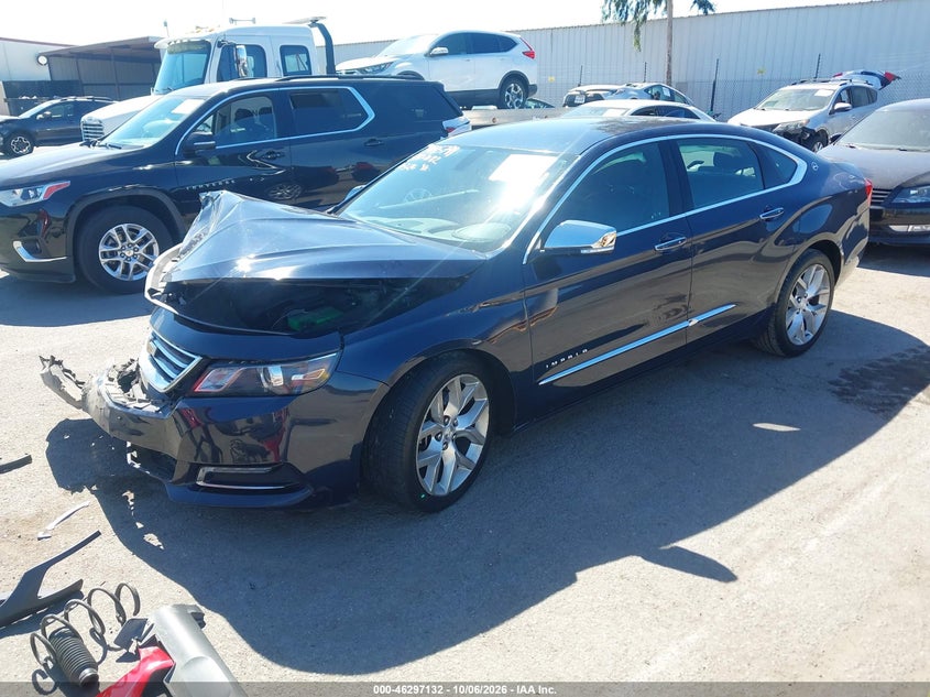 Vin: 2g1105s38k9154207, lot: 46797295, chevrolet impala premier 20192