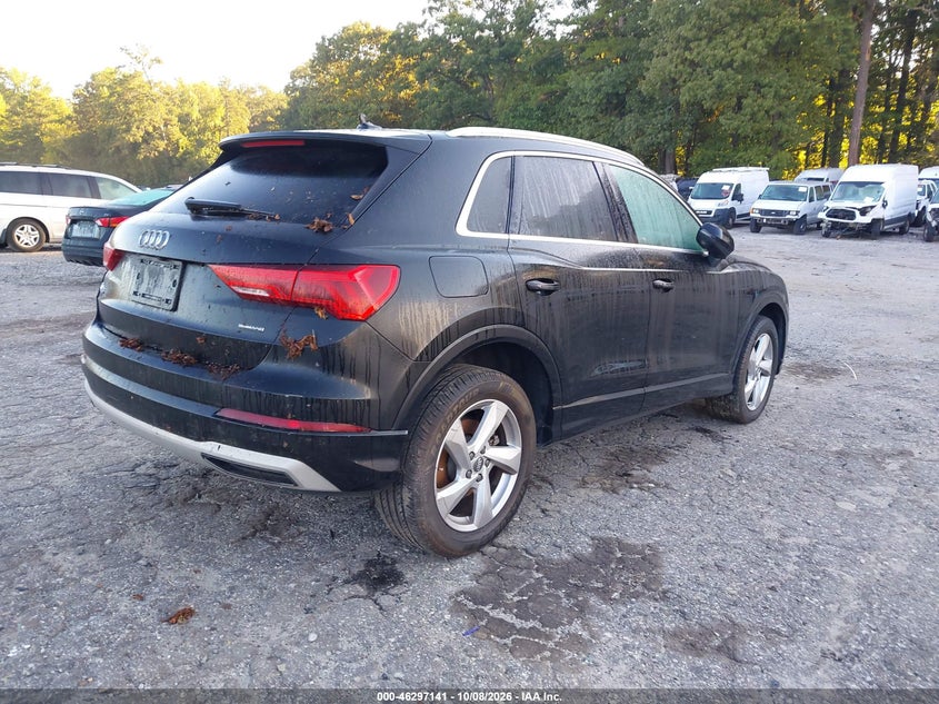 Vin: wa1aecf37l1034518, lot: 46797304, audi q3 premium 45 tfsi quattro tiptronic 20204