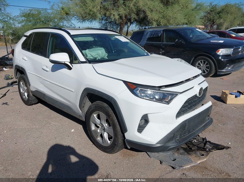 Vin: 2t3w1rfv6kc014516, lot: 46797357, toyota rav4 xle 20191