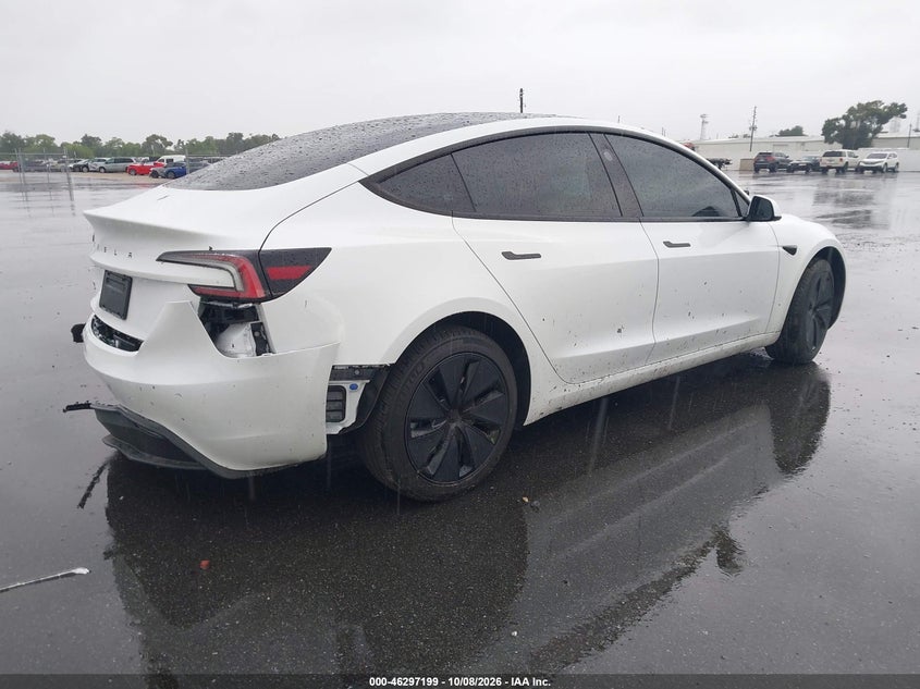 Vin: 5yj3e1ea1tf152431, lot: 46797362, tesla model 3 premium rear-wheel drive/rear-wheel drive 20264