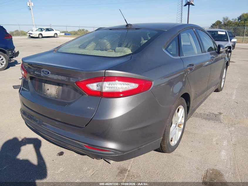 Vin: 1fa6p0h76e5376287, lot: 46797393, ford fusion se 20144