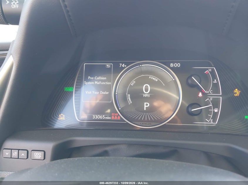 LEXUS ES 300H 2020 VIN 58AE21B12LU010655