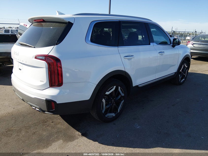 Vin: 5xyp6dgc3sg664360, lot: 46797445, kia telluride s 20254