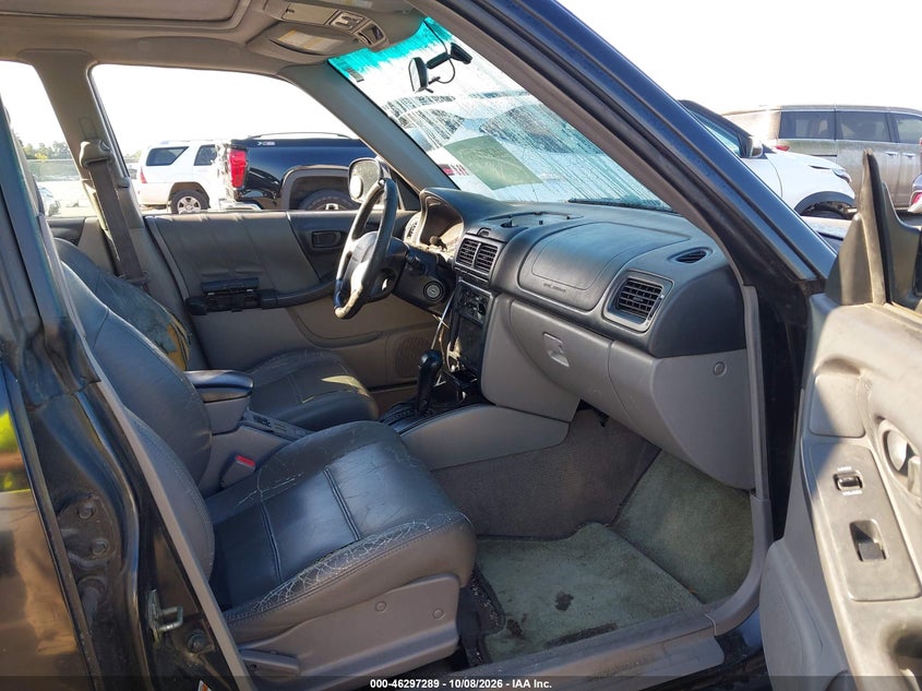 SUBARU FORESTER 2002 VIN JF1SF65672H753994
