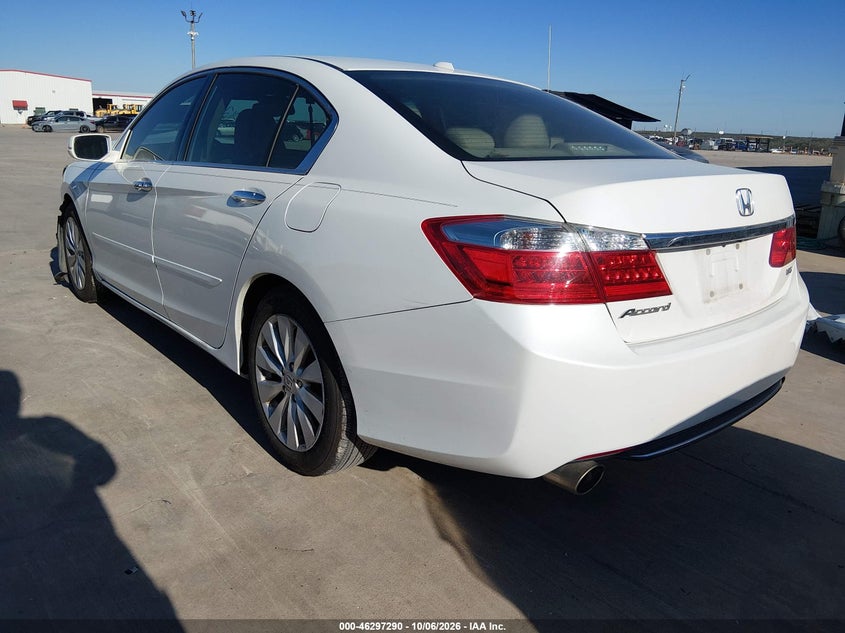 Vin: 1hgcr3f84da037491, lot: 46797453, honda accord ex-l v-6 20133