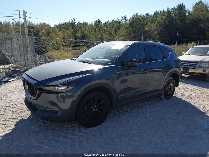 Vin: jm3kfacy5m0418419, lot: 46797465, mazda cx-5 carbon edition turbo 20212
