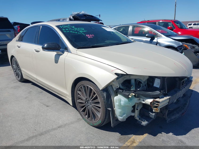 Vin: 3ln6l2g96gr627986, lot: 46797476, lincoln mkz 20161