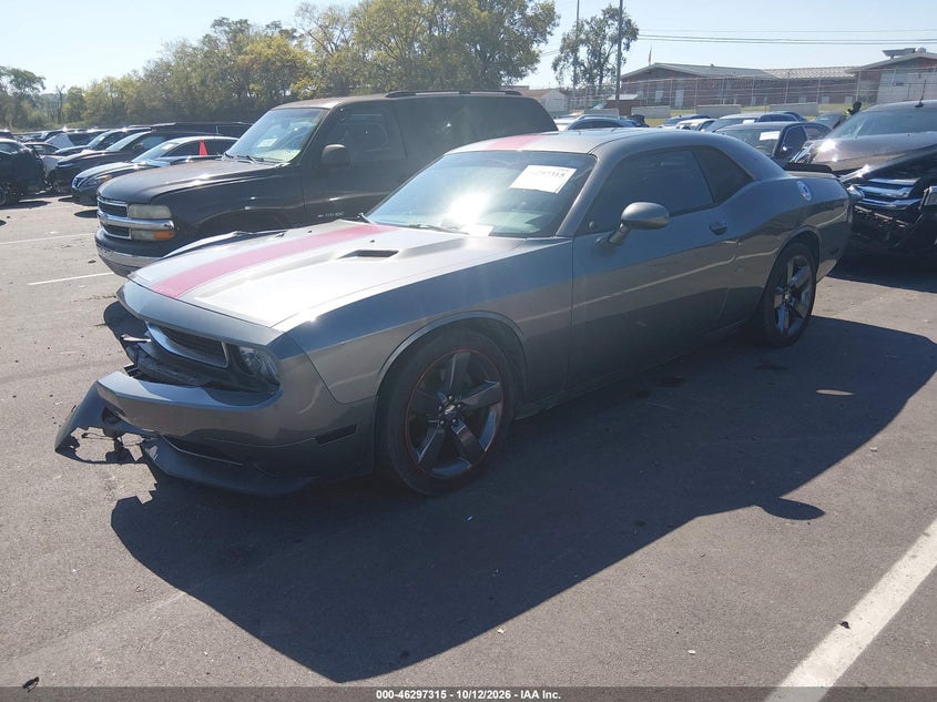 2012 DODGE CHALLENGER VIN 2C3CDYAG2CH292542 — фото 2