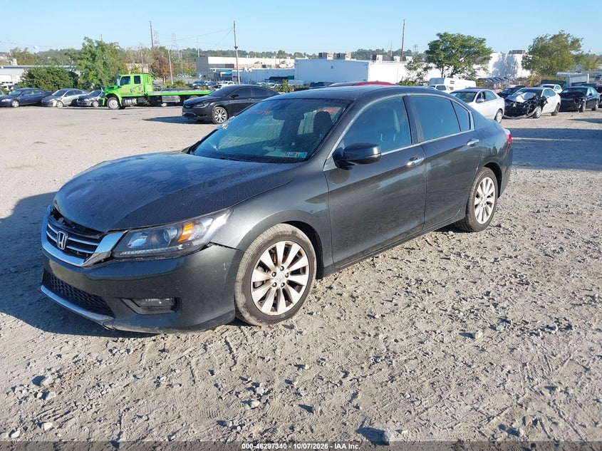 Vin: 1hgcr2f87ea036380, lot: 46797503, honda accord ex-l 20142