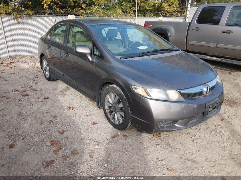 Vin: 19xfa1f9xae018954, lot: 46797508, honda civic ex-l 20101