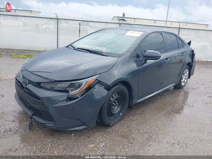 Vin: 5yfb4mde0tp424069, lot: 46797517, toyota corolla le 20262