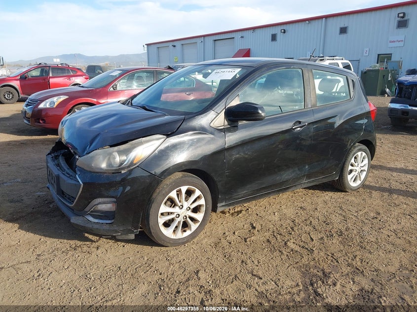 Vin: kl8cd6sa4kc729297, lot: 46797518, chevrolet spark 1lt cvt 20192