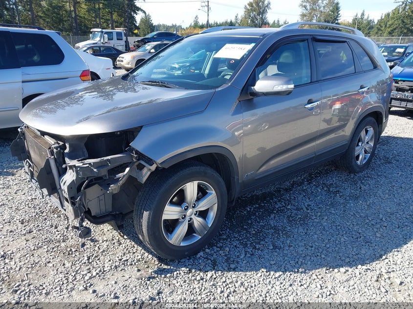 Vin: 5xykuda27dg376408, lot: 46797547, kia sorento ex v6 20132