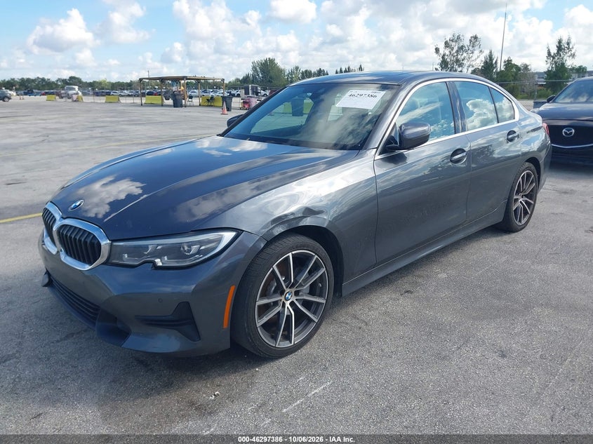 Vin: 3mw5r1j0xm8c01154, lot: 46797549, bmw 330i 20212