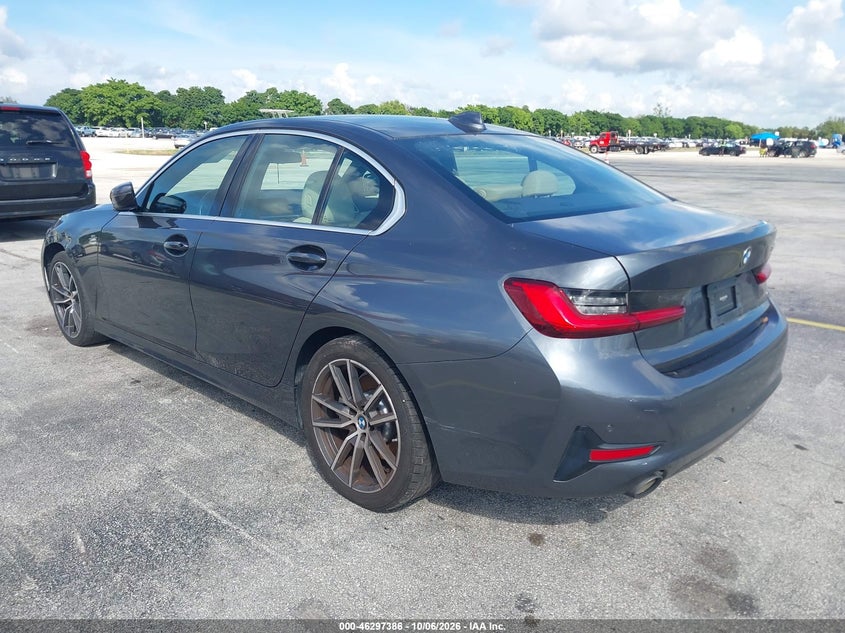 BMW 330I 2021 VIN 3MW5R1J0XM8C01154