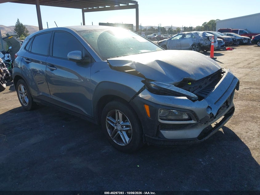 Vin: km8k12aa8ku345664, lot: 46797556, hyundai kona se 20191