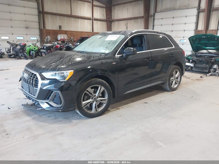 Vin: wa1decf32m1024106, lot: 46797561, audi q3 premium 45 tfsi s line quattro tiptronic 20212