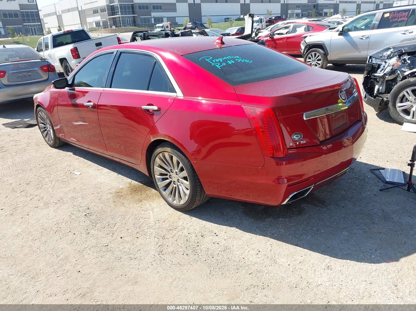 Vin: 1g6ar5s32e0173530, lot: 46797570, cadillac cts luxury 20143