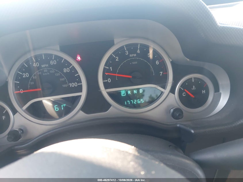 JEEP WRANGLER 2008 VIN 1J4GA59138L653091