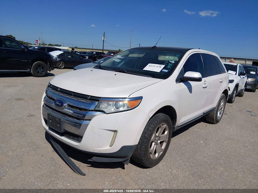 Vin: 2fmdk3jc0cba90660, lot: 46797591, ford edge sel 20122