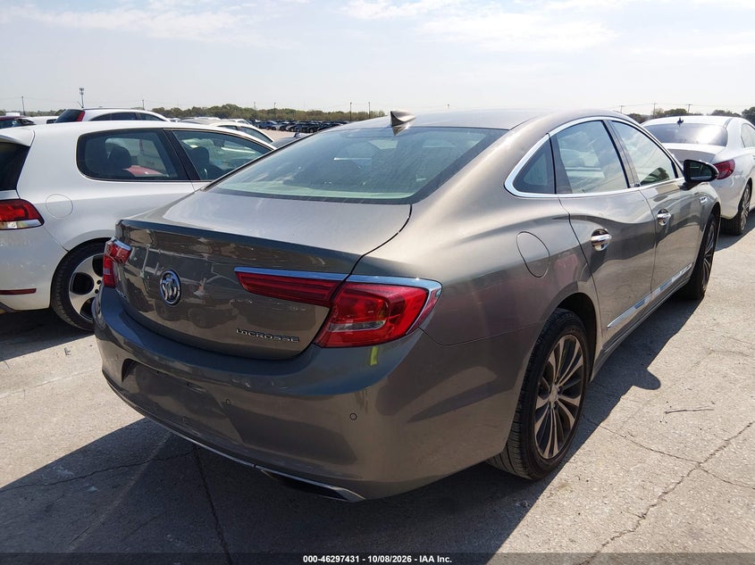 Vin: 1g4zp5ss5hu137336, lot: 46797594, buick lacrosse essence 20174