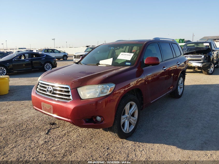 Vin: 5tddk3eh7as025701, lot: 46797605, toyota highlander limited v6 20102