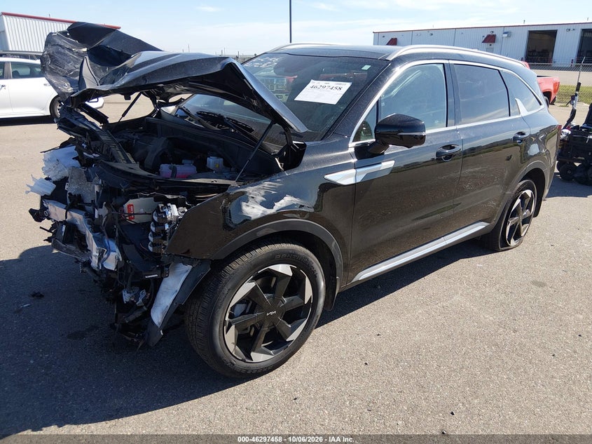 Vin: kndrkdjg1s5391489, lot: 46797621, kia sorento hybrid sx prestige 20252