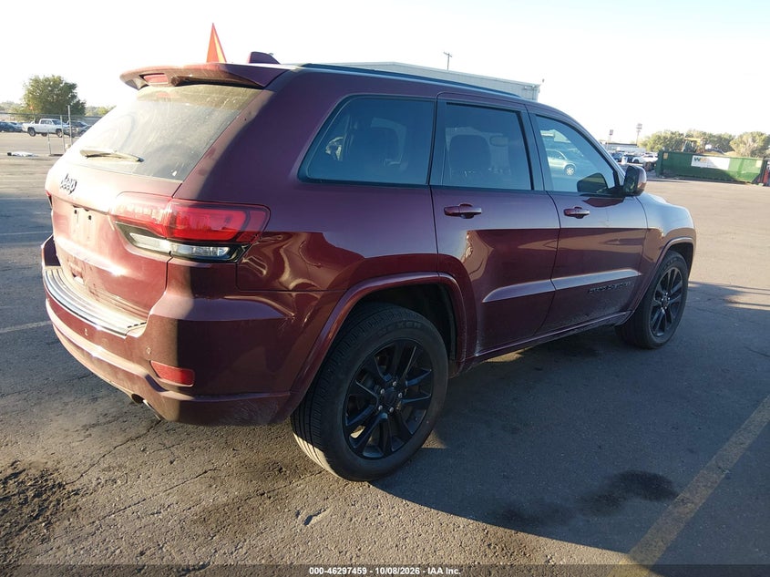 Vin: 1c4rjfag6hc925038, lot: 46797622, jeep grand cherokee altitude 4x4 20174