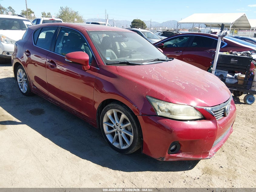 Vin: jthkd5bh2b2011407, lot: 46797633, lexus ct 200h premium 2011 img_1