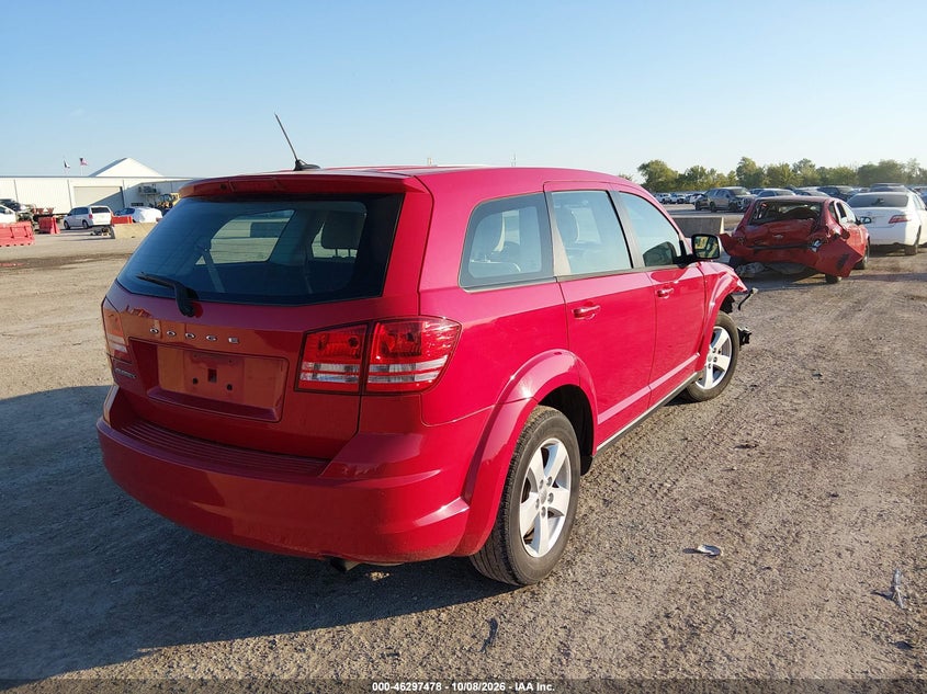 Vin: 3c4pdcab5dt613387, lot: 46797641, dodge journey american value pkg 20134