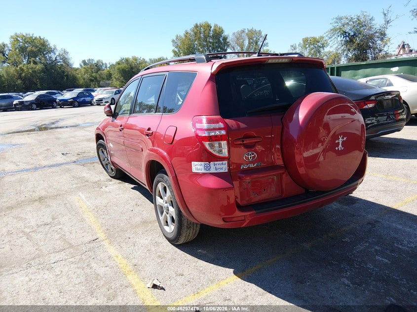 Vin: jtmdk4dv6c5109059, lot: 46797642, toyota rav4 limited v6 20123
