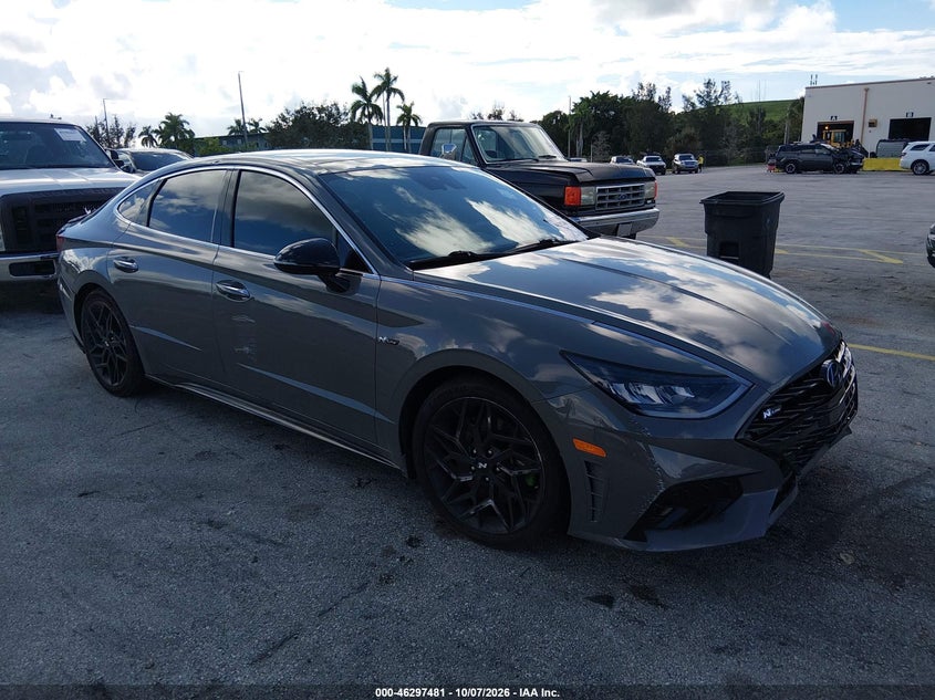 Vin: kmhl14jc2na245048, lot: 46797644, hyundai sonata n line 2022 img_1