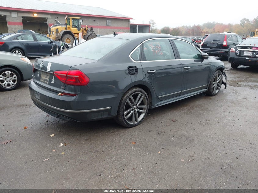 Vin: 1vwat7a34gc052556, lot: 46797655, volkswagen passat 1.8t r-line 20164