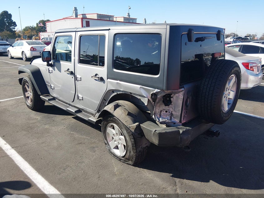 Vin: 1c4bjwdg6fl519772, lot: 46797660, jeep wrangler unlimited sport 20153