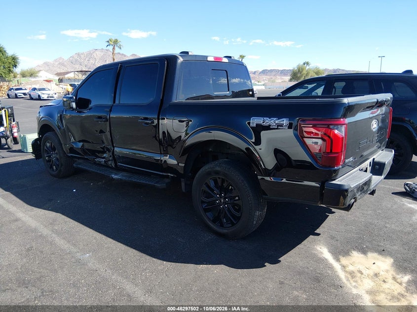 Vin: 1ftfw5l55skf19162, lot: 46797665, ford f-150 lariat 20253