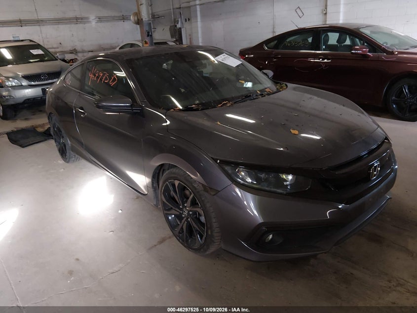 Vin: 2hgfc4b80kh305512, lot: 46797688, honda civic sport 2019 img_1